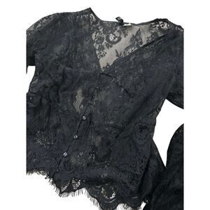 Gorgeous black lace top